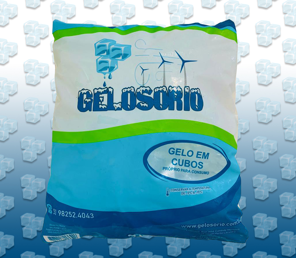 Gelo em tubo - 1kg